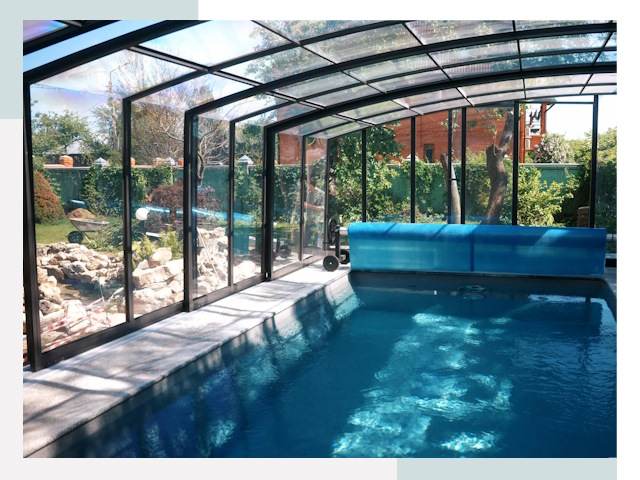 Строительство крытых бассейнов от СтальСтрой-Кмш - цена от 617 руб.