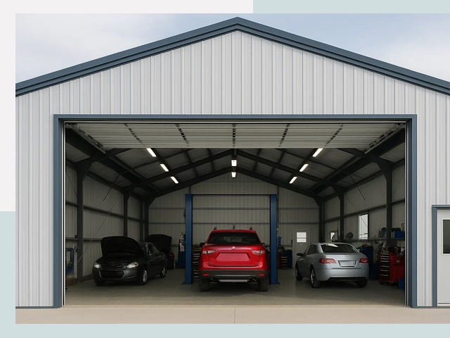 Ангары из сэндвич панелей от 617 руб. в Камышин