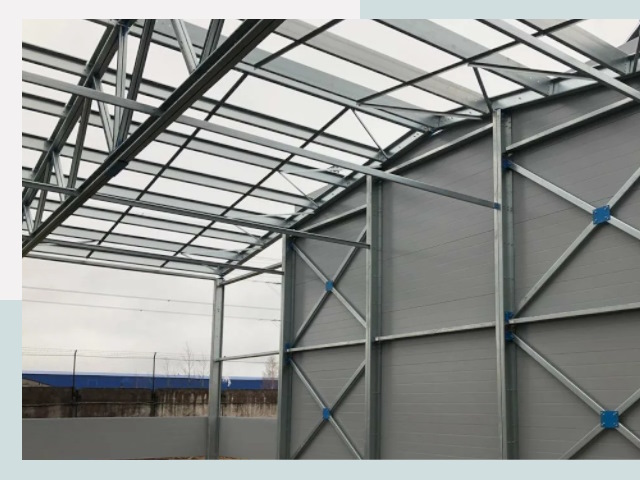 Каркасные ангары от СтальСтрой-Кмш по цене от 617 руб.