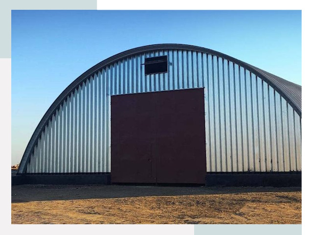 Арочные ангары в Камышине