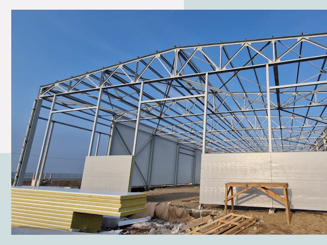 Утепленные ангары в Камышин от 617 руб. за м²