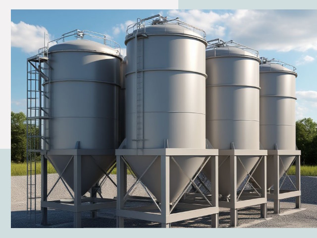 Металлические силосы от СтальСтрой-Кмш по цене 617 руб.