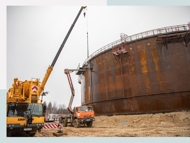 Монтаж резервуаров в Камышине от 617 руб. за м³