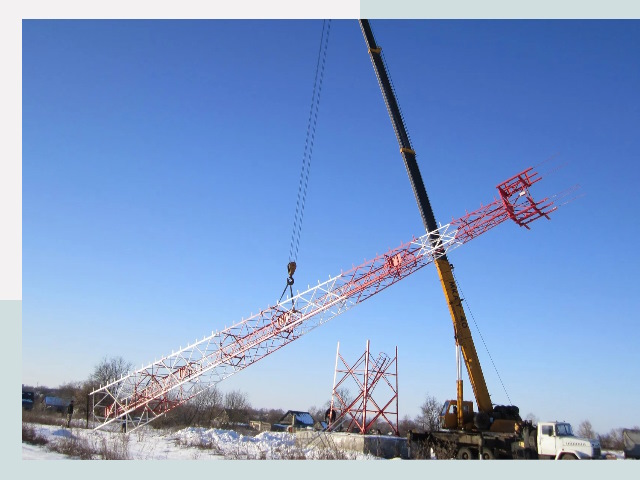 Строительство башен связи в Камышине от 617 руб.