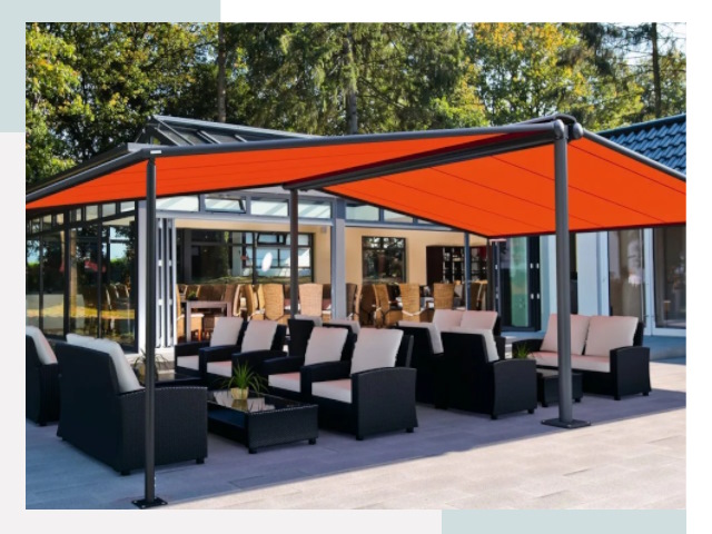 Навесы для кафе и ресторанов в Камышине