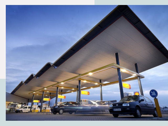 Навесы для АЗС в Камышин от 617 руб. - Защита и комфорт