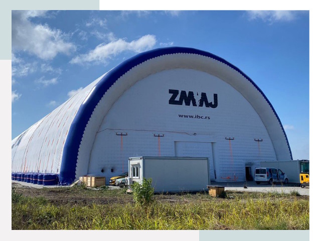 Брендирование ангаров в Камышине